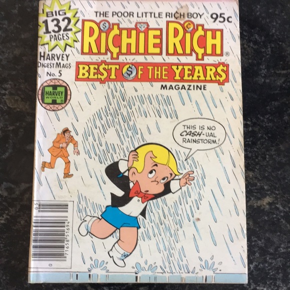 Vintage Richie Rich Best Of Years Digests - Picture 3 of 3